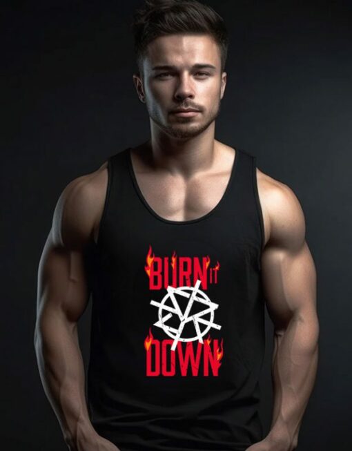 Seth Rollins Burn It Down Tank Top