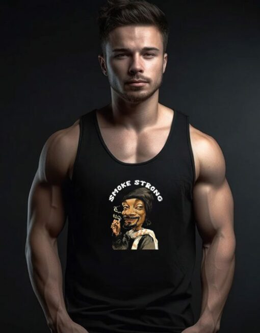 Snoop Dogg Smoke Trong Cool Tank Top