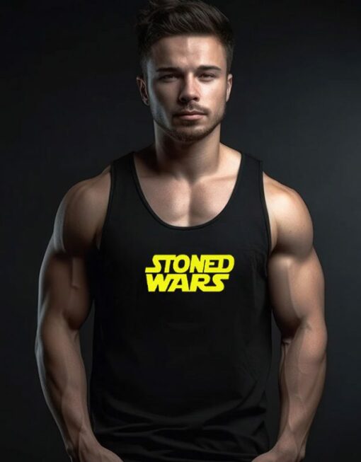 Stoned Yellow Wars Tank Top