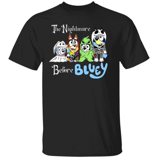 THE NIGHTMARE BEFORE BLUEY SHIRT