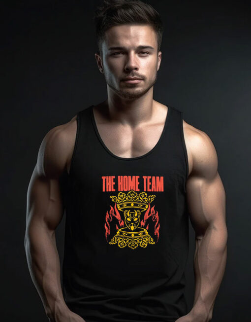 The Home Team Crown In Flames Tank Top