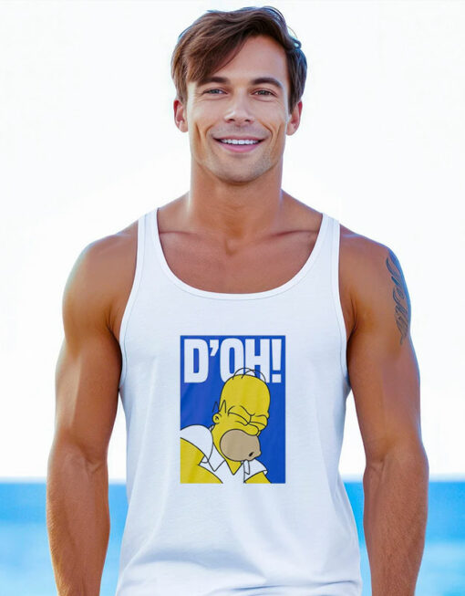 The Simpsons Homer Doh Tank Top