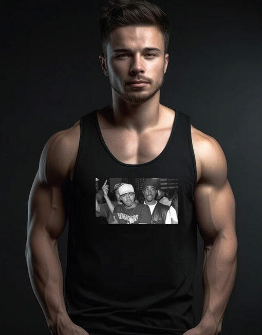 Tupac and Nas Rapper Vintage Tank Top