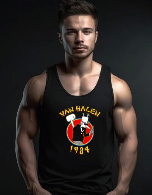 Van Halen 1984 Hammer Guy Tank Top