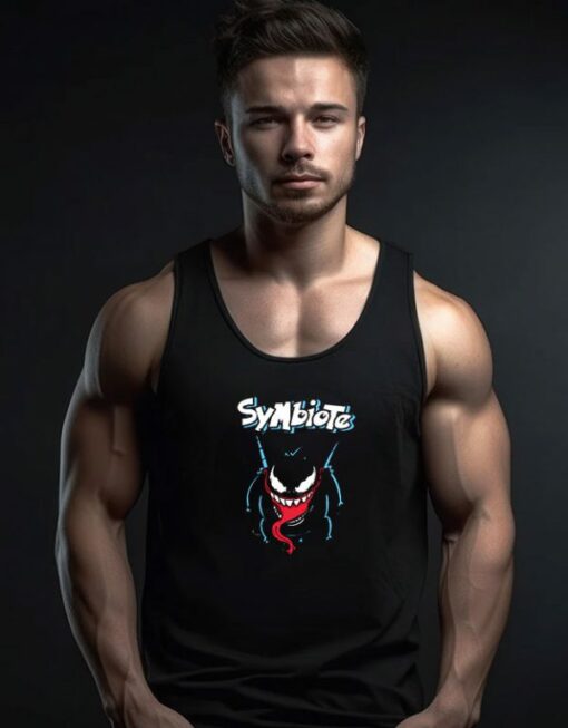 Venom Symbiotes Gengar Cute Tank Top