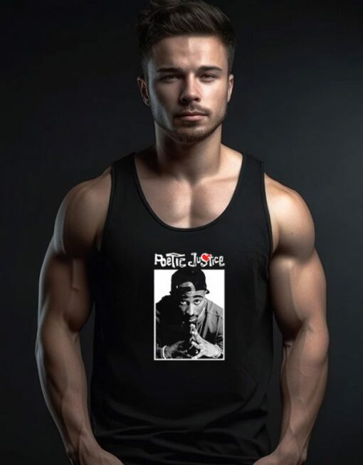 Vintage Tupac Shakur Poetic Justice Legend Tank Top