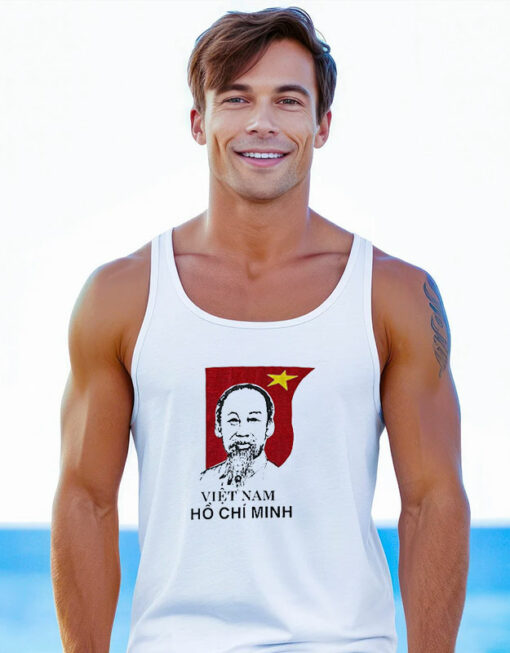 Vintage Vintage Ho Chi Minh president Vietnam Tank Top