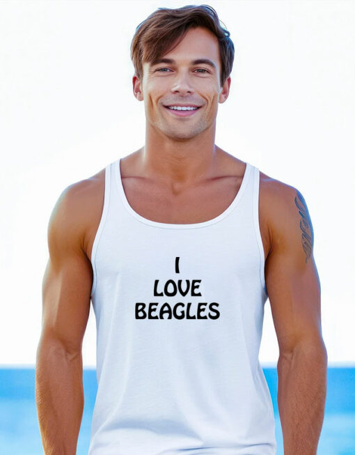 i love beagles Tank Top