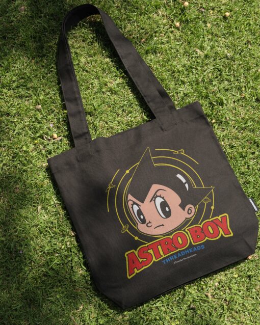 Astro Boy Space Head Tote Bag