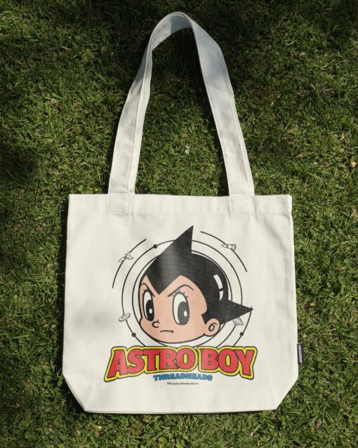 Astro Boy Space Head Tote Bag