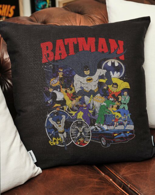 Batman Animated Vintage Cushion