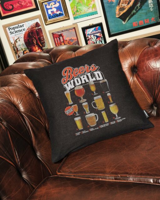 Beers of the World Cushion