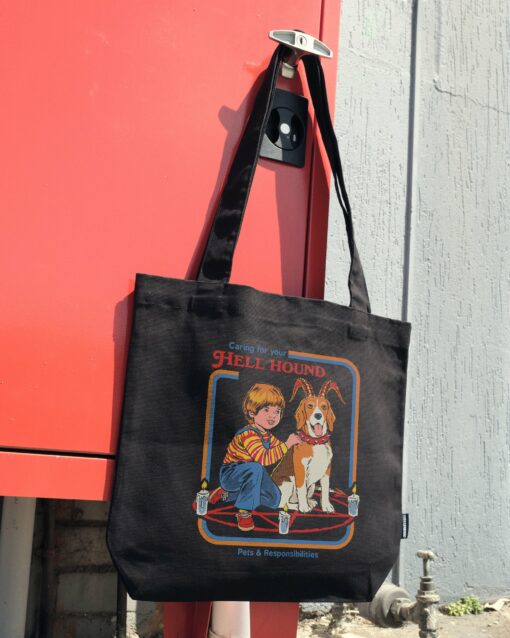 Caring For Your Hell Hound Tote Bag