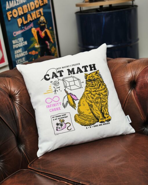 Cat Math Cushion