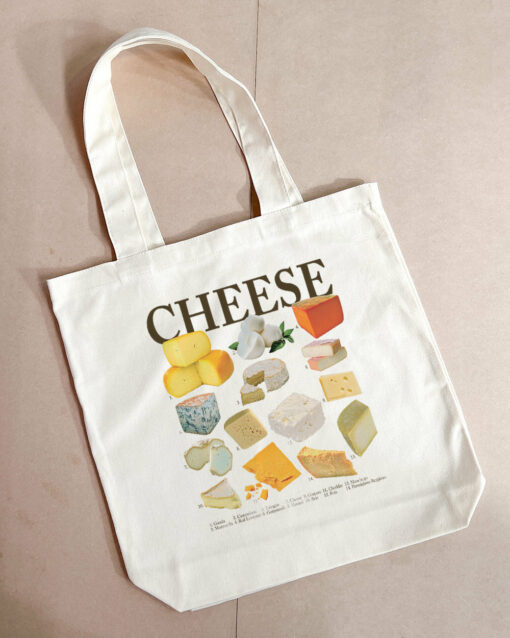 Cheese Homage Tote Bag