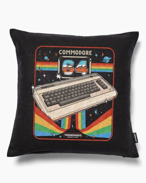 Commodore 64 Advanced Home Computer Cushion