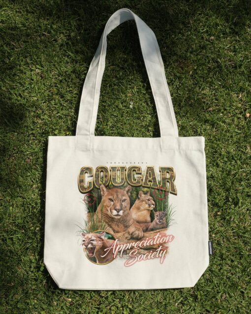 Cougar Appreciation Society Tote Bag