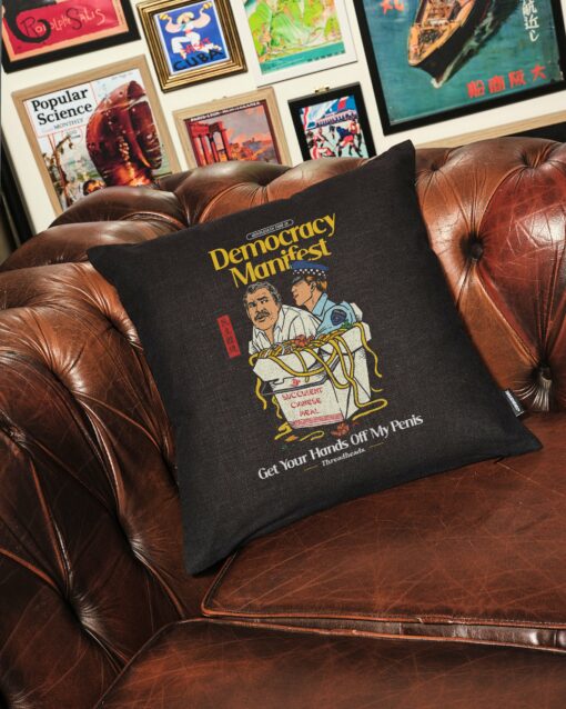 Democracy Manifest Volume II Cushion