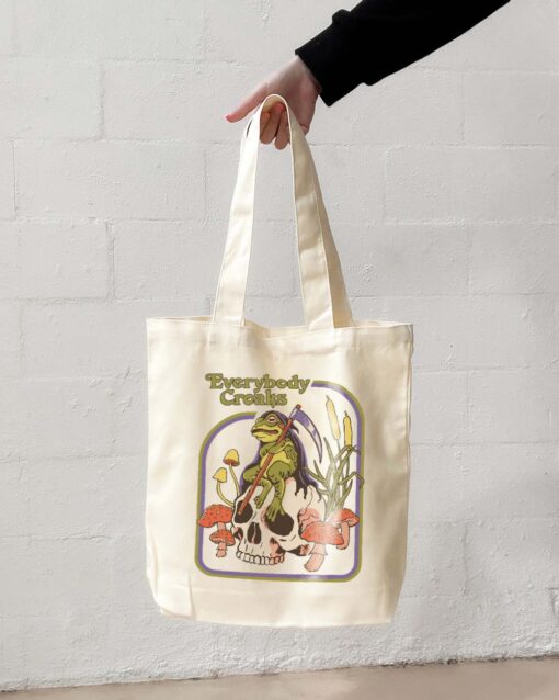 Everybody Croaks Tote Bag