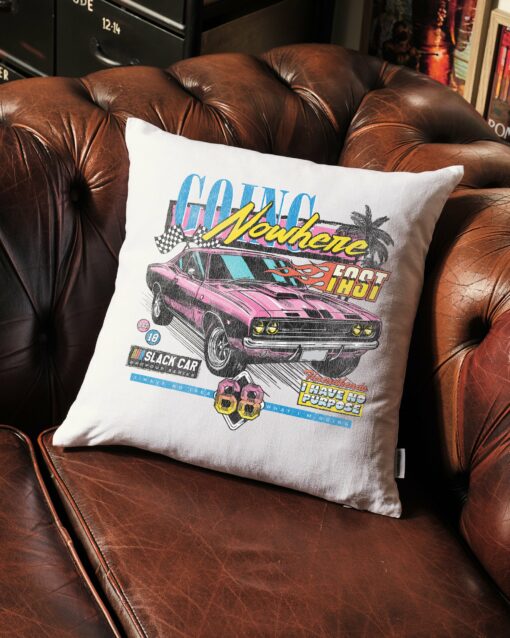 Going Nowhere Fast Cushion