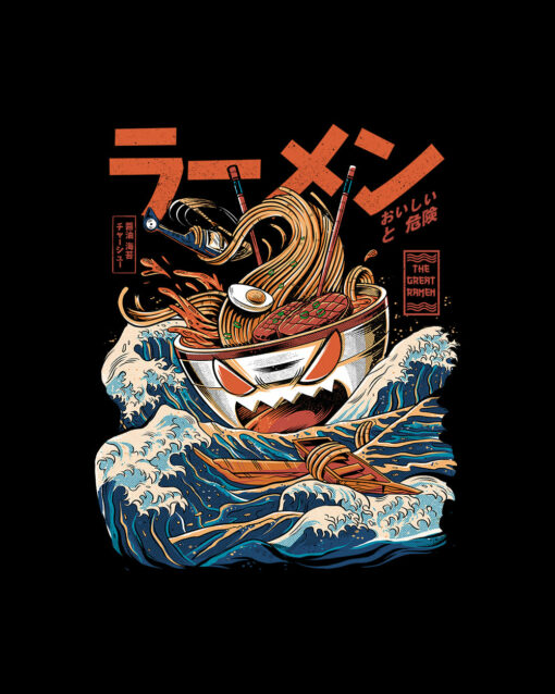 Great Ramen off Kanagawa Tote Bag