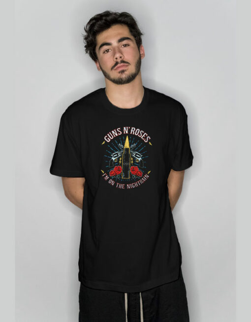 Guns N Roses Night Train Slim Fit T-Shirt