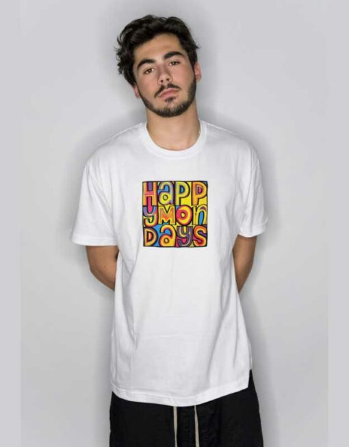 Happy Mondays Logo T Shirt