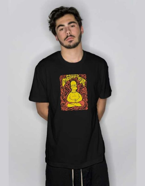 Homer Simpson Enlightenment T Shirt