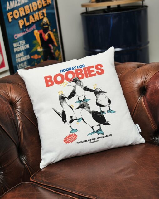 Hooray for Boobies Cushion