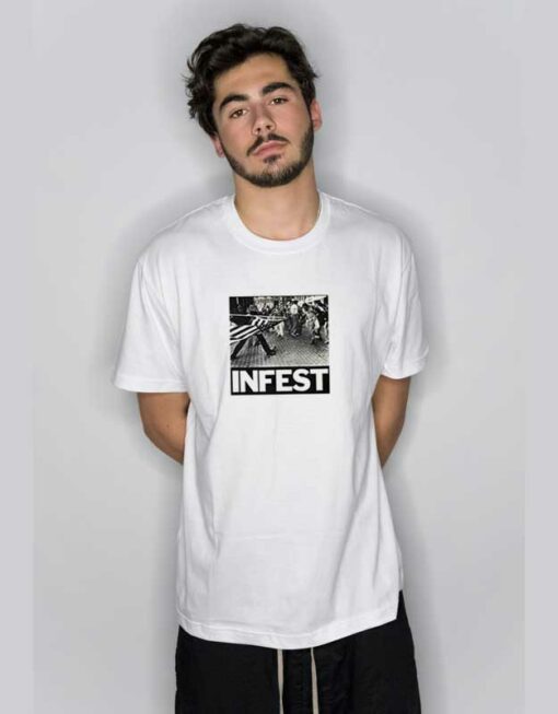 Infest Band Merch  T Shirt