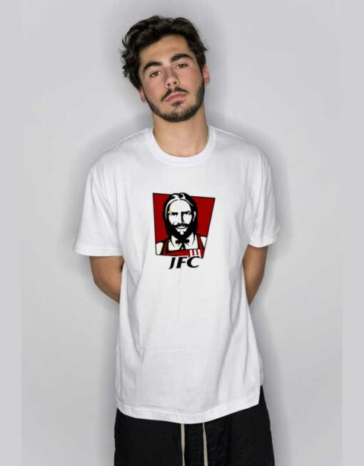 ‎JFC Jesus Fried Chicken Parody T Shirt