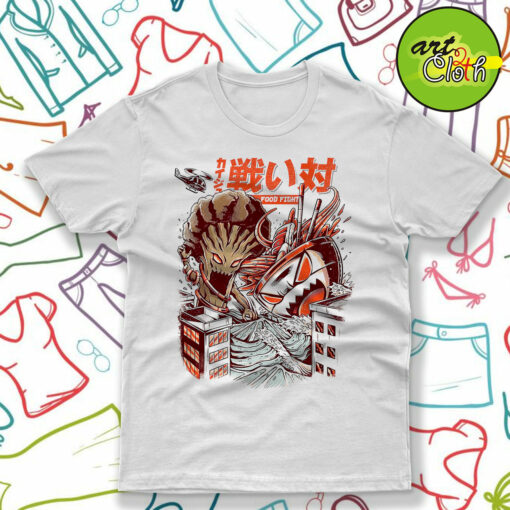 Kaiju Food Fight T-Shirt