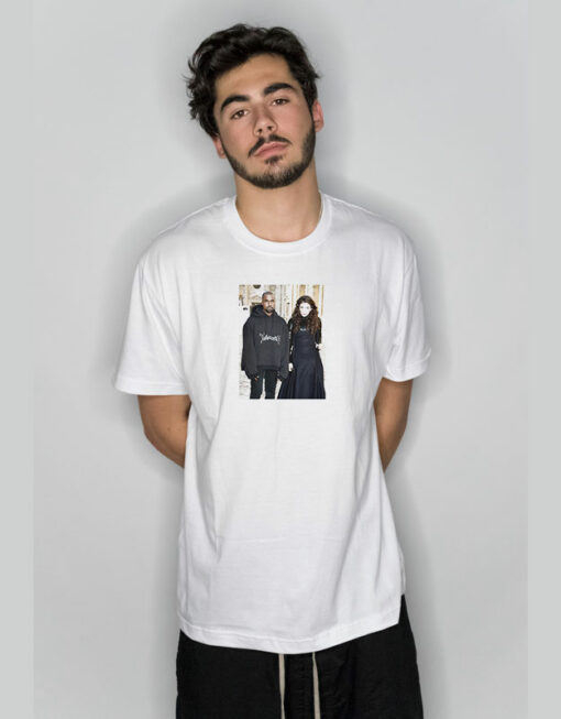 Kanye West And Lorde Photo T-Shirt