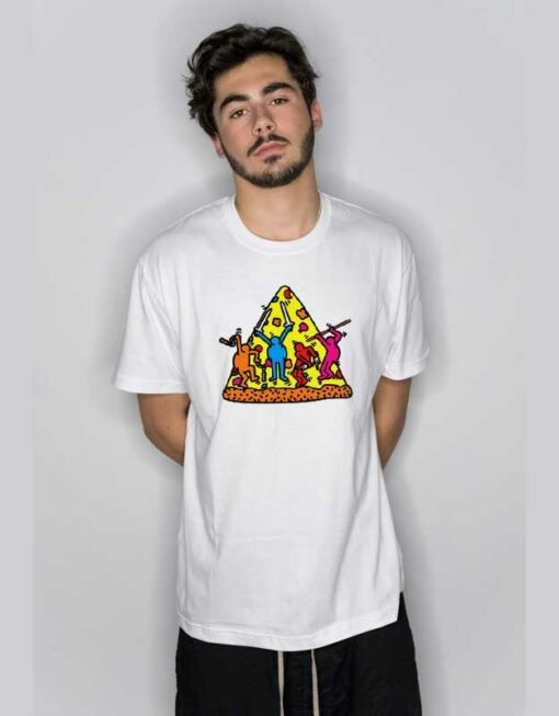 Keith Haring Pizza Hut T Shirt