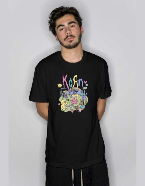 Korn Cartoon Playground T Shirt