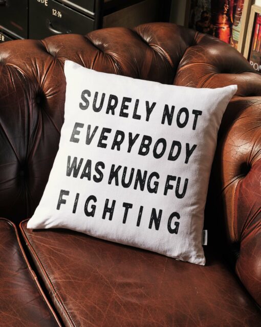 Kung Fu Fighting Cushion