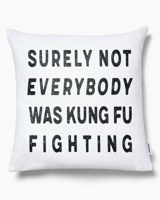 Kung Fu Fighting Cushion