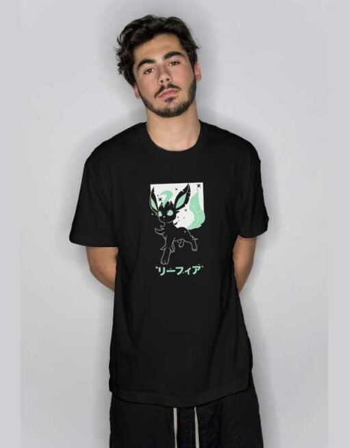 Leafeon Pokemon Go Japanese T Shirt