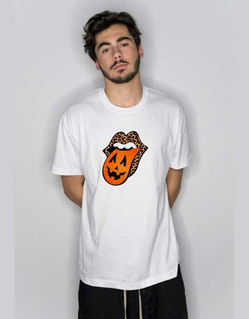 Leopard Lips Halloween T Shirt