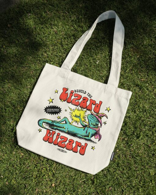 Lizard Wizard Tote Bag