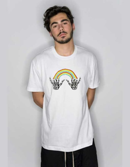 Louis Tomlinson Rainbow T Shirt