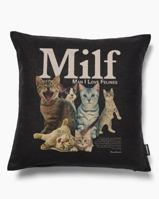 Man I Love Felines Cushion