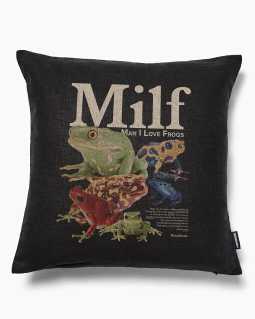 Man I Love Frogs Cushion