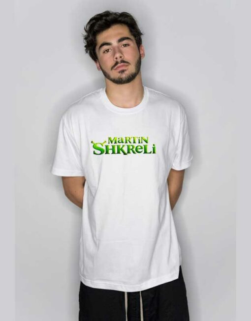 ‎Martin Shkreli Shrek Logo  T Shirt