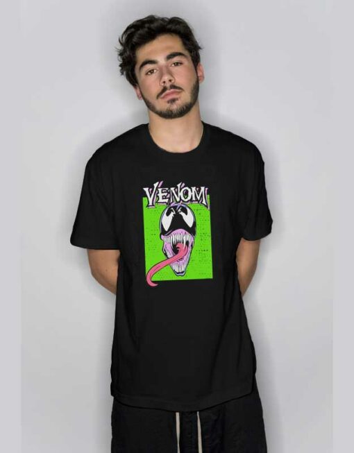 Marvel Venom Neon T Shirt