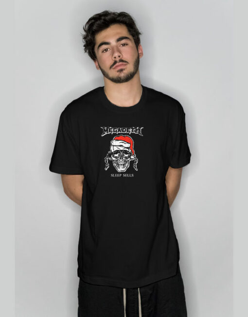 Megadeth Holiday Merch Sleep Sells Christmas T-Shirt