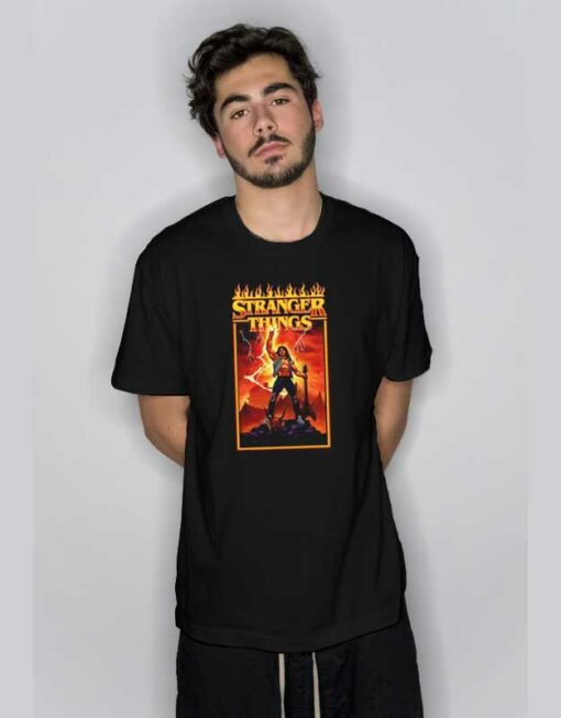 Metal Billy Stranger Things T Shirt