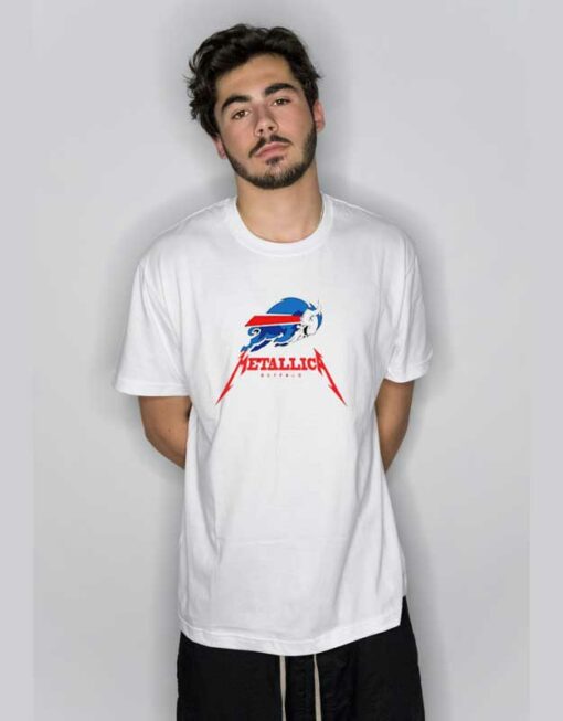 Metallica Buffalo Bills T Shirt