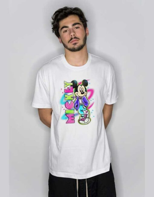 Mickey Mouse Airbrush T Shirt