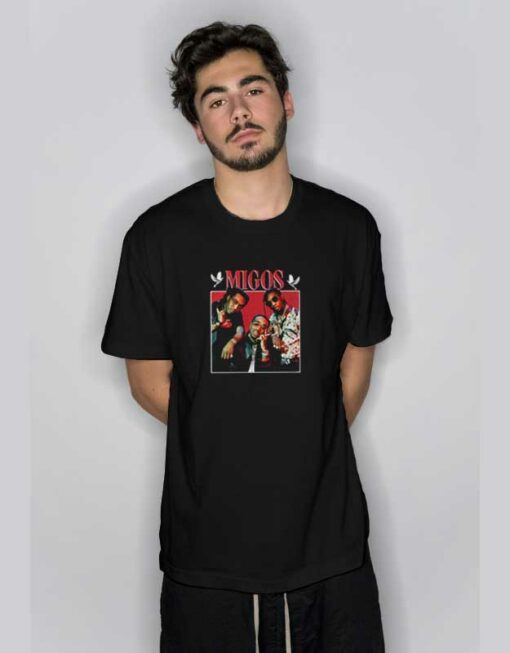 ‎Migos 90s Vintage T Shirt